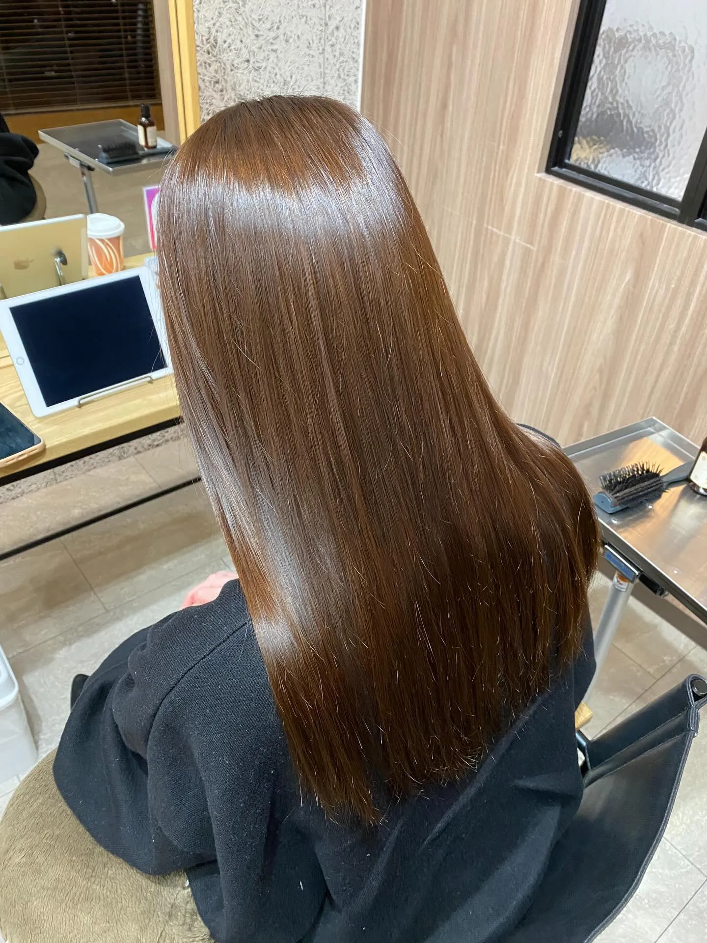 縮毛矯正モデル様✨